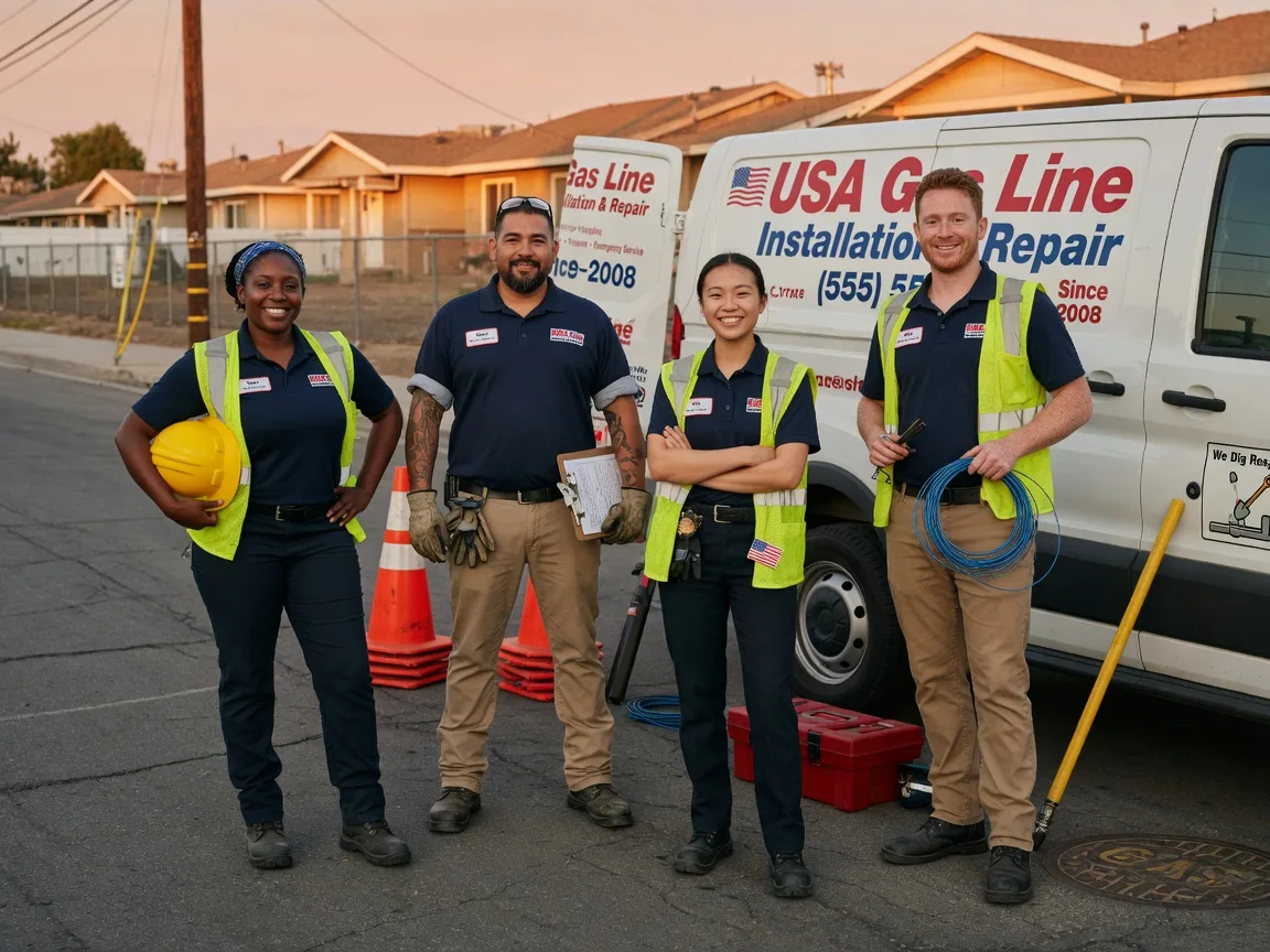 Gas Line Installation company in Coalton, OH